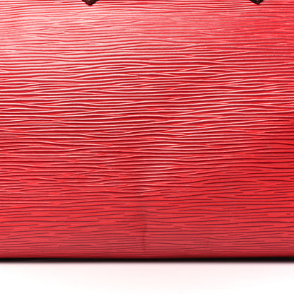 Louis Vuitton Epi Speedy 25 Castillan Red 13 of 14