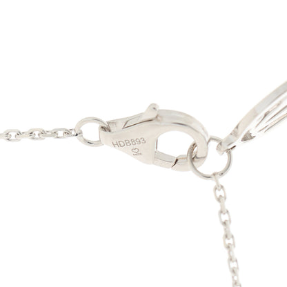 Cartier 18K White Gold Diamond .23ct C De Cartier Pendant Necklace 4 of 5
