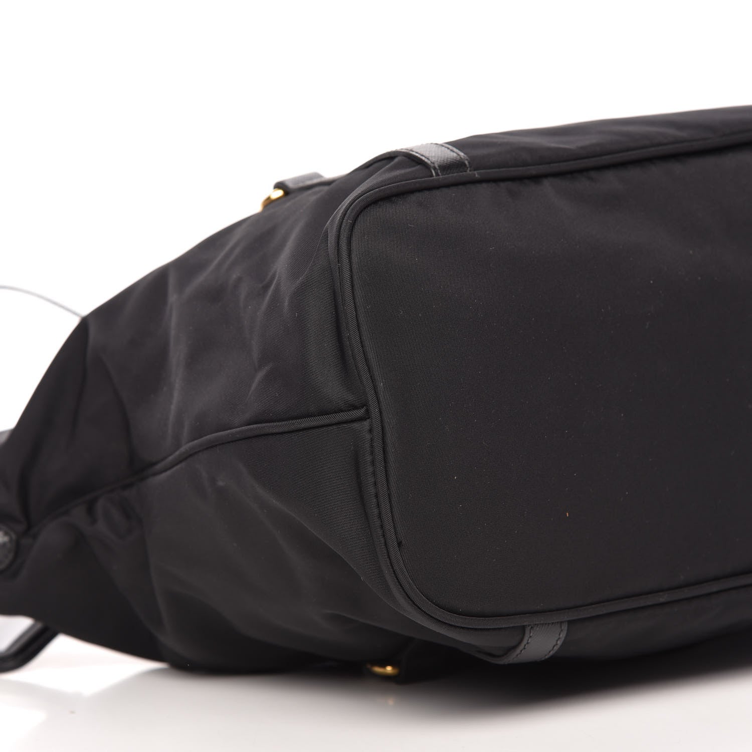 Prada Saffiano Tessuto Nylon Tote Black 6 of 11