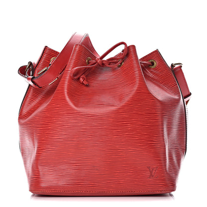 Louis Vuitton Epi Petit Noe Castillan Red 1 of 25