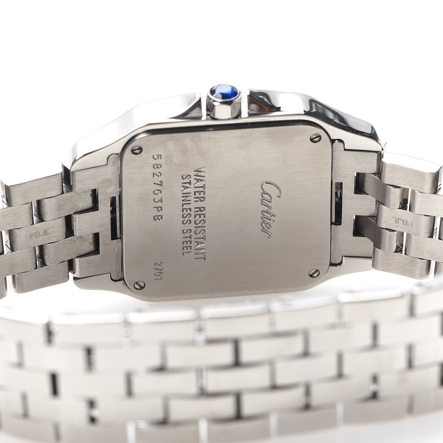 Cartier Stainless Steel 26mm Santos Demoiselle Quartz Watch 5 of 7