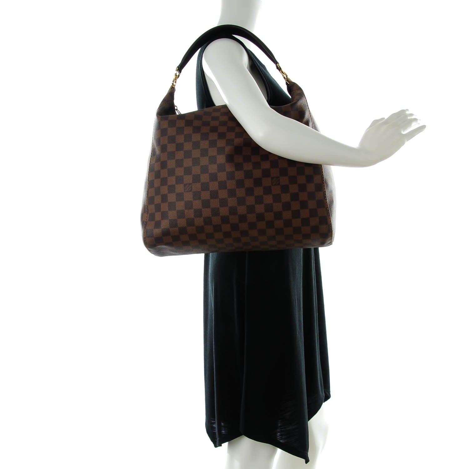 Louis Vuitton Damier Ebene Portobello GM 2 of 7