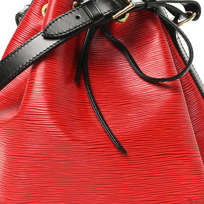 Louis Vuitton Epi Petit Noe Red Black 7 of 11