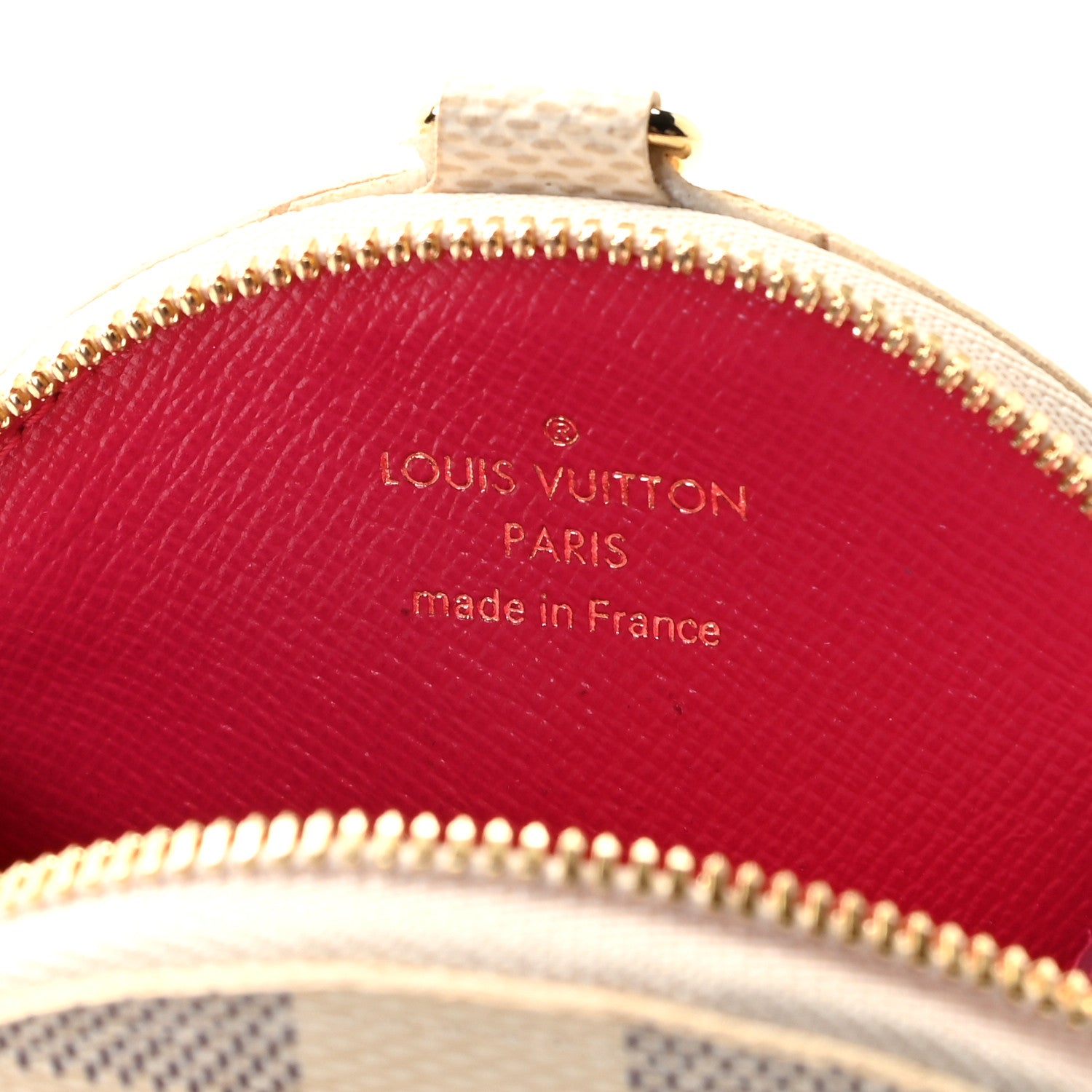 Louis Vuitton Damier Azur 2021 Christmas Animation Hollywood Bag Charm Fuchsia 7 of 9