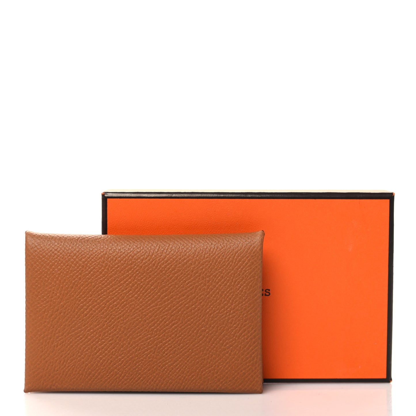 Epsom Calvi Card Case Gold