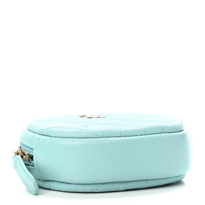 Chanel Caviar Quilted Zip Around Classic Coin Purse 3 of 4