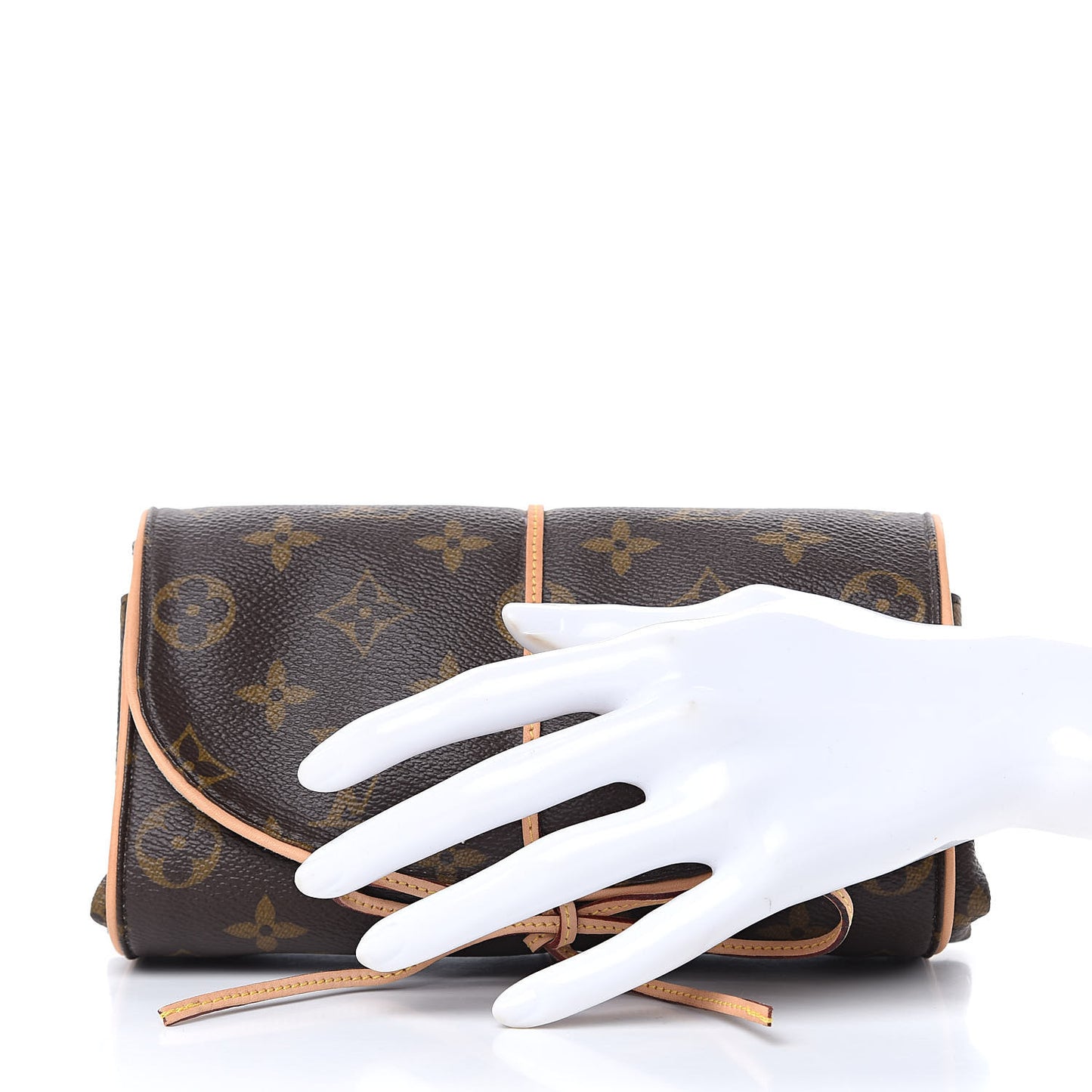 Monogram Jewelry Roll Pouch