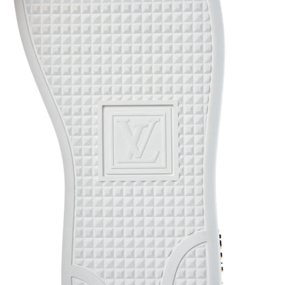 Louis Vuitton Calfskin Frontrow Sneakers 37.5 White 7 of 8