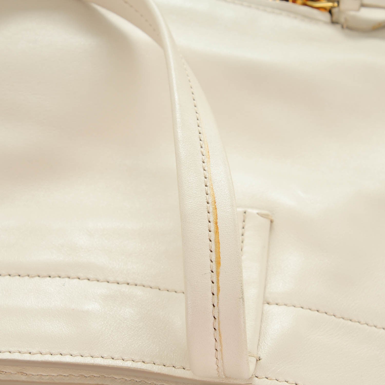 Miu Miu Vitello Soft Calf Shopping Tote Talco 11 of 11