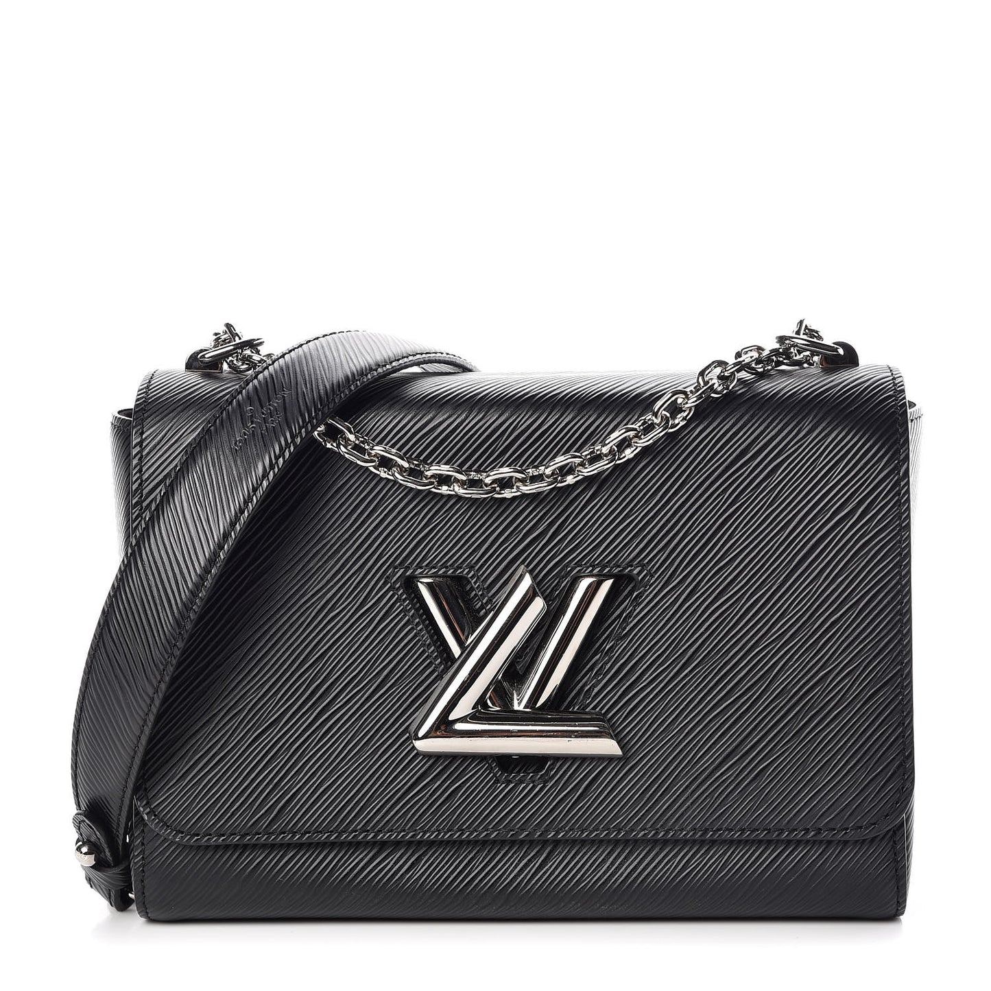 Epi Twist Shoulder Bag MM Black