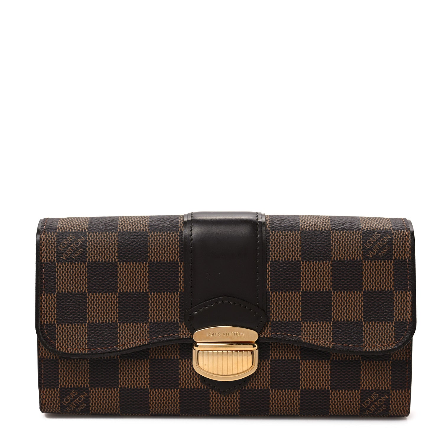 Louis Vuitton Damier Ebene Sistina Wallet 1 of 6