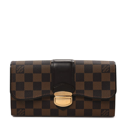 Louis Vuitton Damier Ebene Sistina Wallet 1 of 6