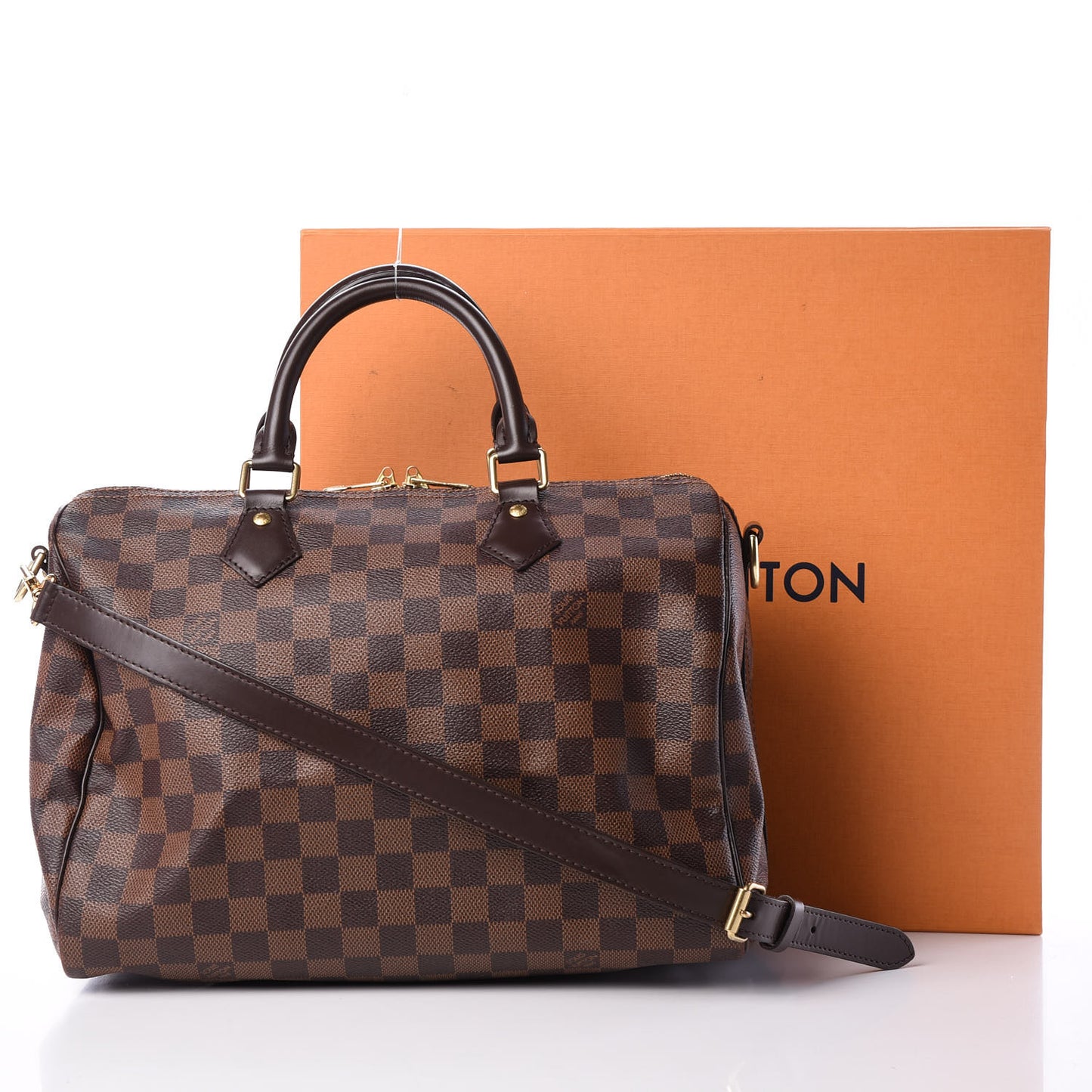 Damier Ebene Speedy Bandouliere 30