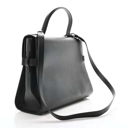 Delvaux Smooth Calfskin GM Tempete Satchel Black 4 of 11