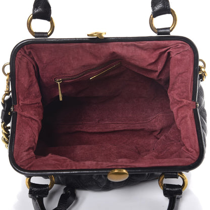 Marc Jacobs Calfskin Quilted Stam Black 5 of 15