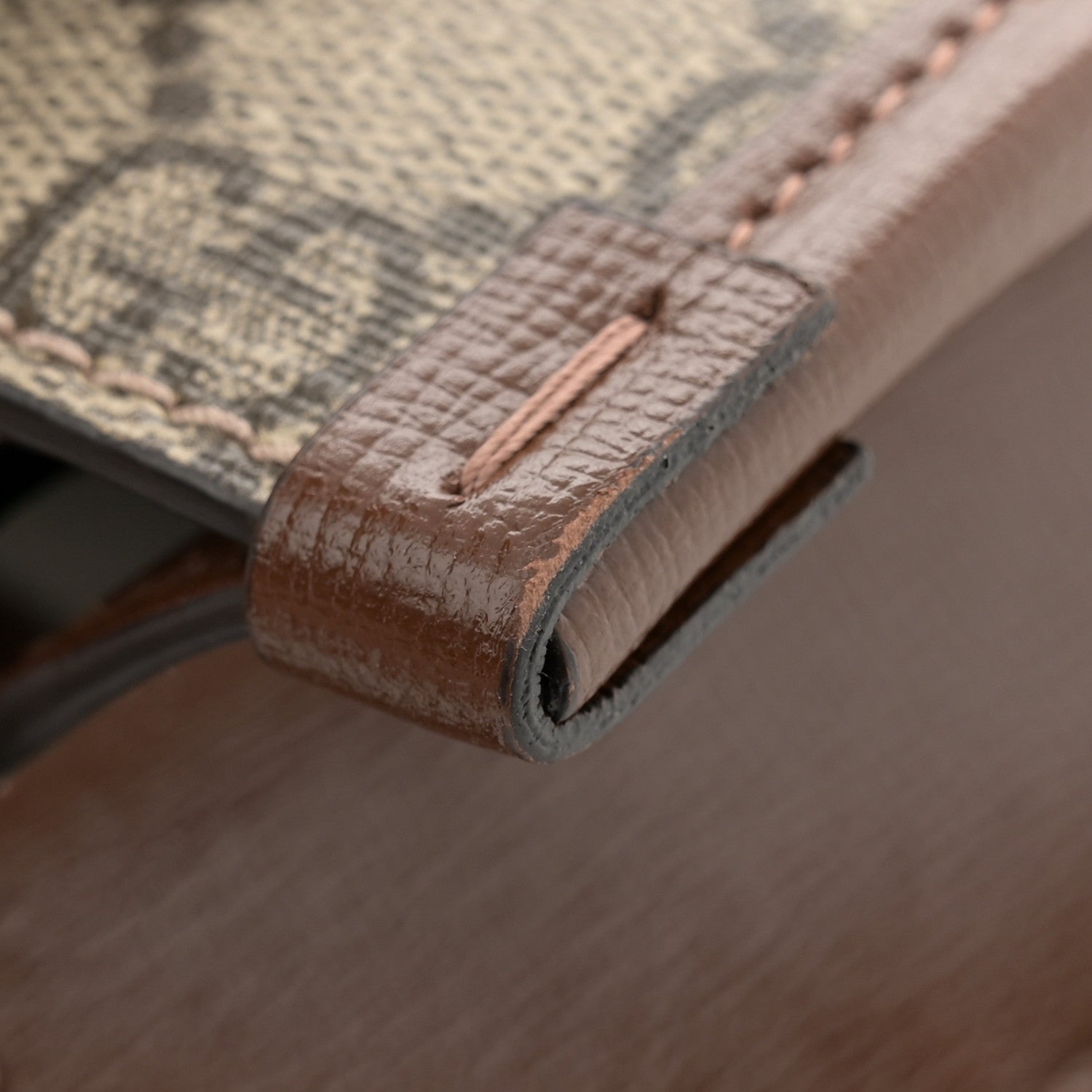 Gucci GG Supreme Monogram Azalea Calfskin Mini Retro Interlocking G Tote Bag Beige Ebony Brown Sugar 12 of 12