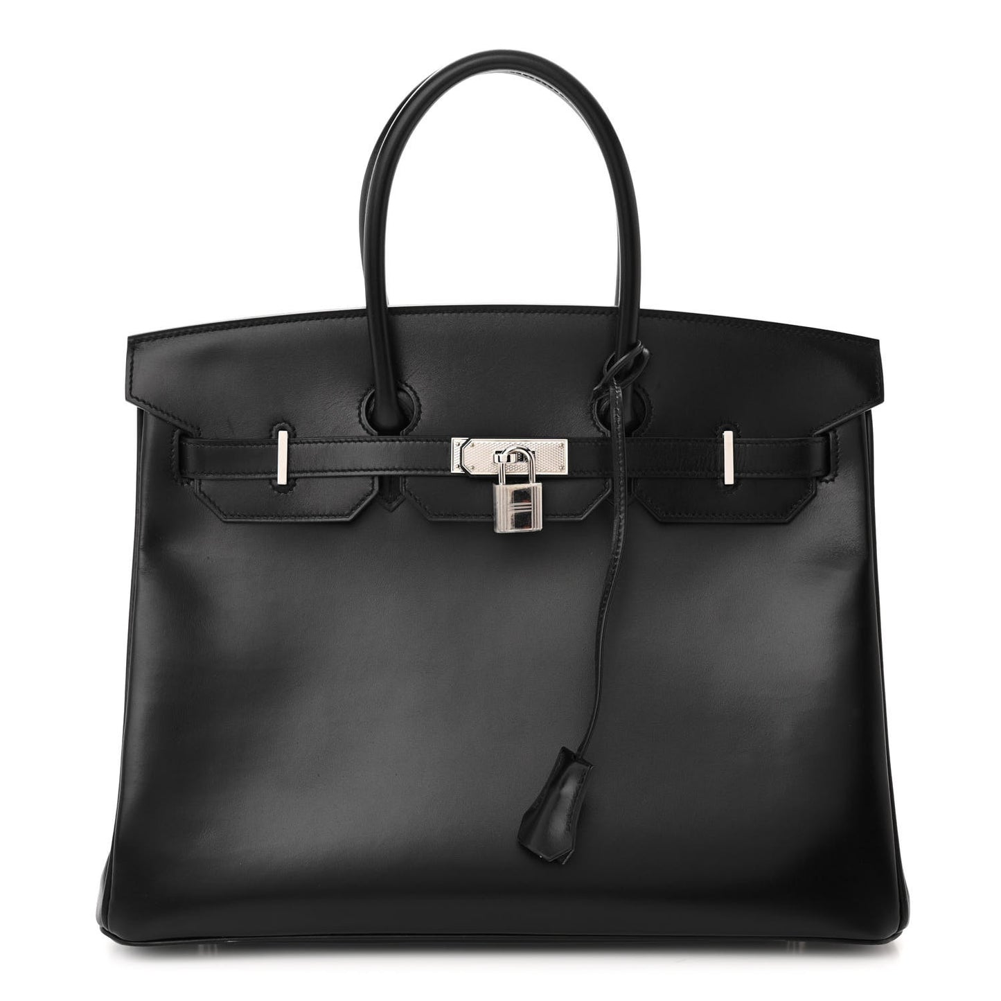 Box Guilloche Birkin 35 Black