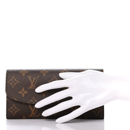 Louis Vuitton Monogram Emilie Wallet Fuchsia 2 of 6