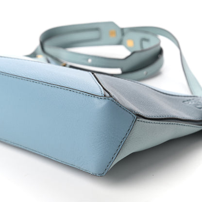 Loewe Calfskin Mini Puzzle Bag Stone Blue 7 of 10