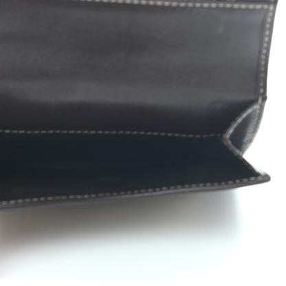 Gucci Monogram French Flap Wallet Dark Brown 5 of 7
