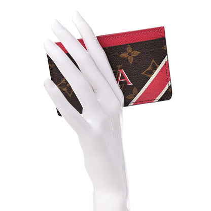 Louis Vuitton Monogram My LV Heritage Card Holder Fuchsia White 2 of 8