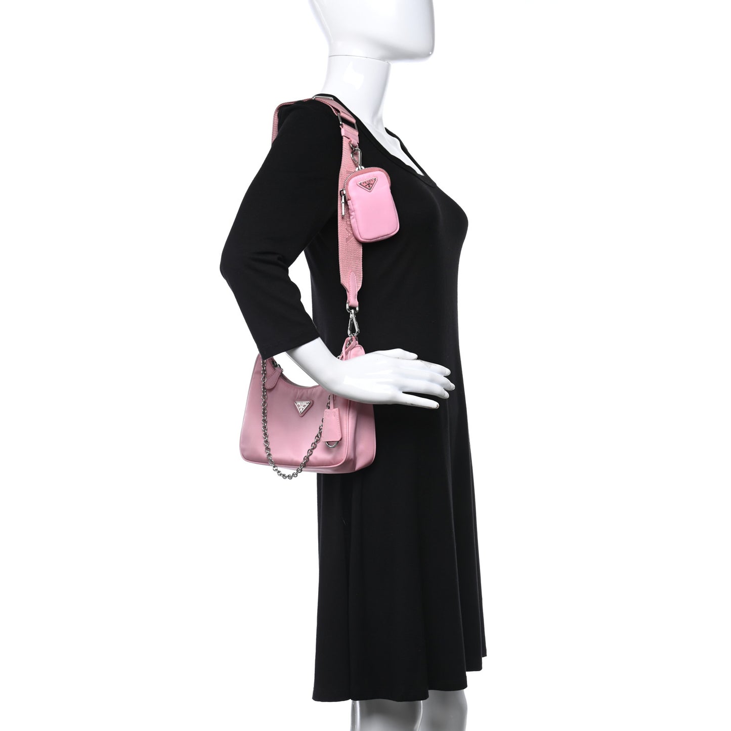 Nylon Re-Edition 2005 Shoulder Bag Rosa