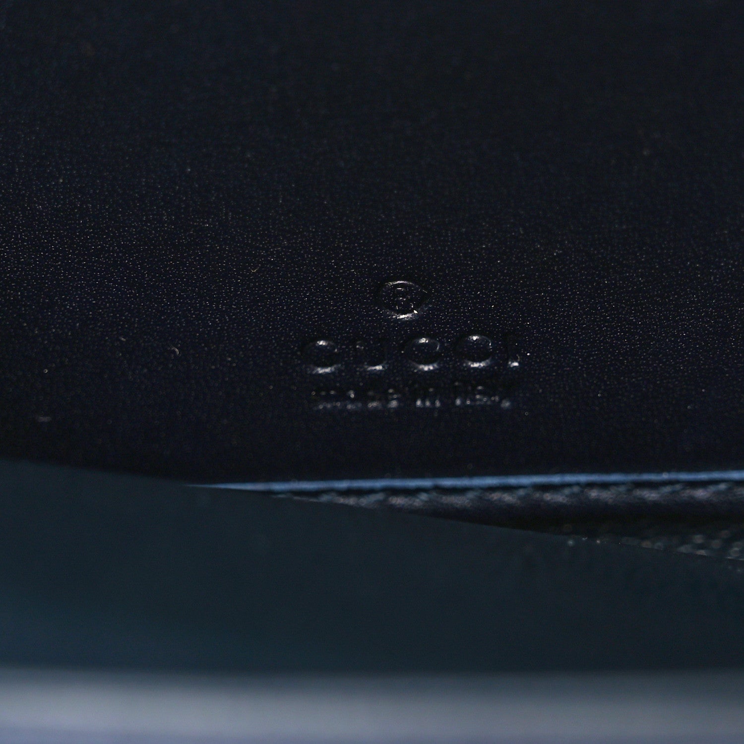 Gucci Calfskin Web Zip Around Wallet Navy 6 of 8