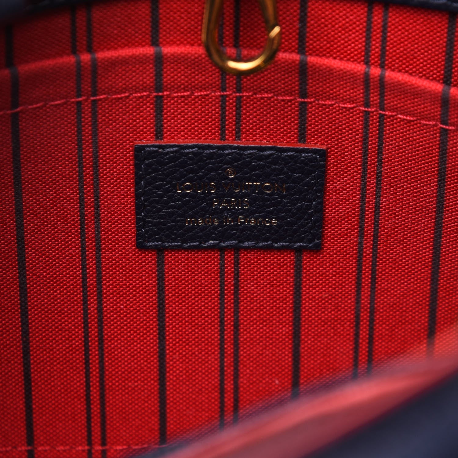 Louis Vuitton Empreinte Montaigne BB Marine Rouge 6 of 10