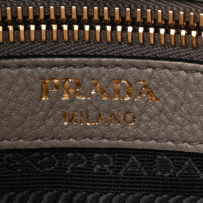 Prada Vitello Daino Hobo Messenger Bag Argilla 6 of 13