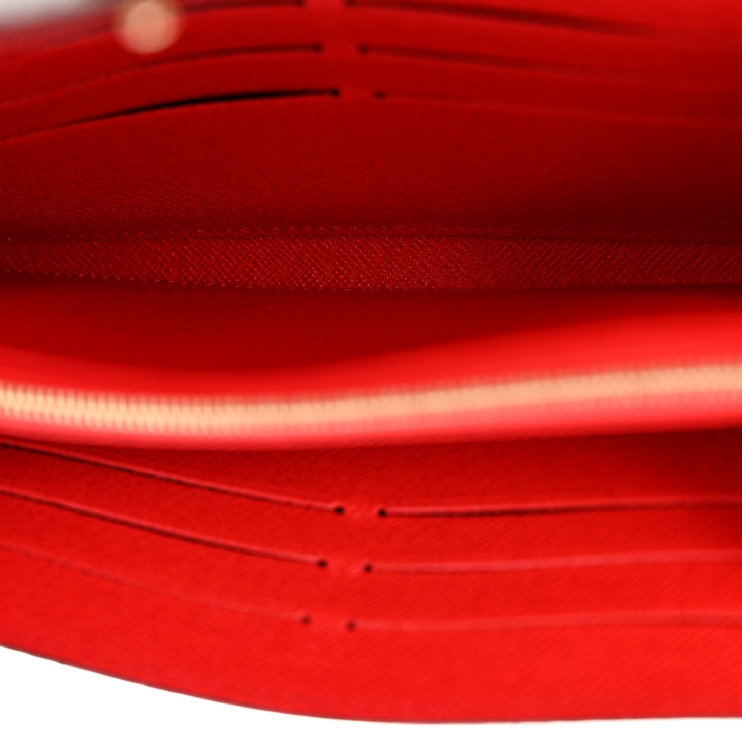 Monogram Sarah Wallet NM Coquelicot