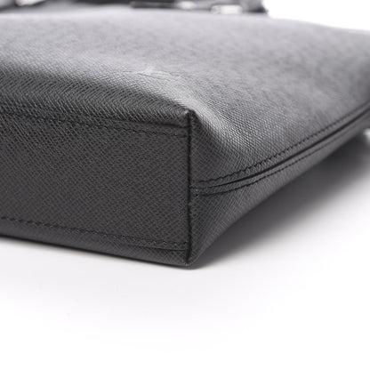 Louis Vuitton Taiga Anton Soft Briefcase Black 11 of 15