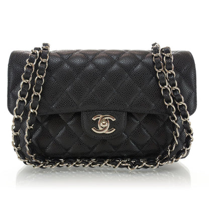 Chanel Caviar Small Double Flap Black 1 of 9