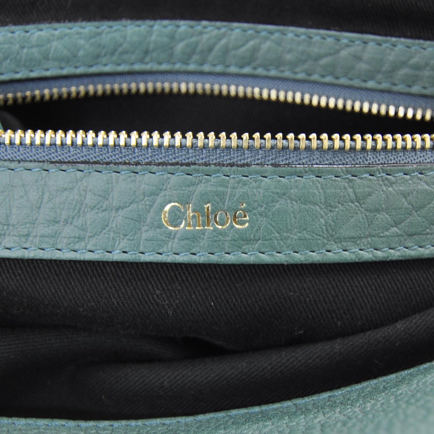 Grained Calfskin Sally Flap Bag Green