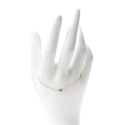 Tiffany 18K Yellow Gold Diamond .08ct Elsa Peretti Diamonds by the Yard Bracelet 2 of 6