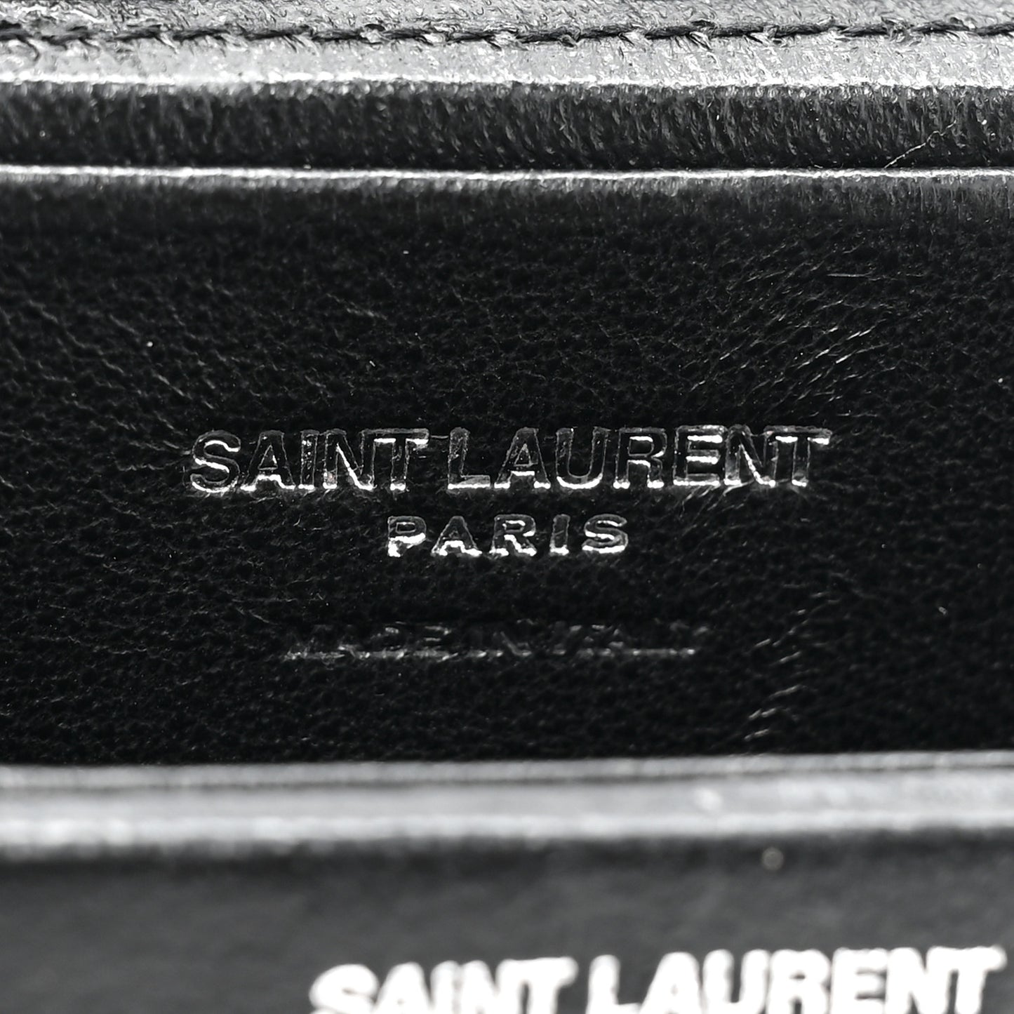 Lambskin Smoking Box Crossbody Black
