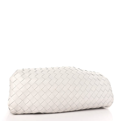 Bottega Veneta Nappa Maxi Intreccio The Pouch Oversized Clutch Chalk 4 of 9