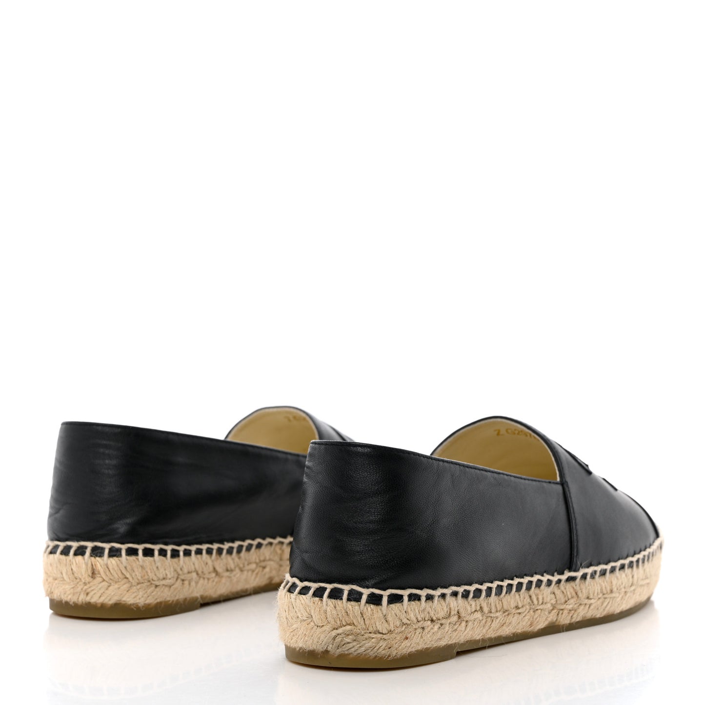 Lambskin CC Espadrilles 39 Dark Navy