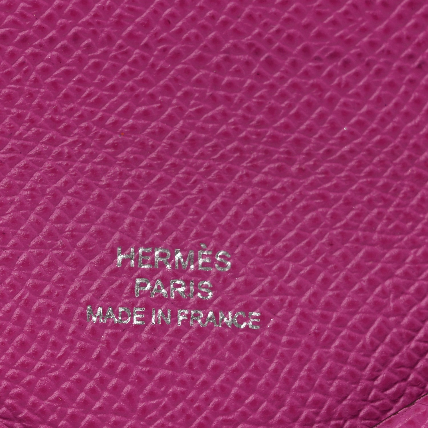 Hermes Epsom Calvi Card Case Magnolia 6 of 7