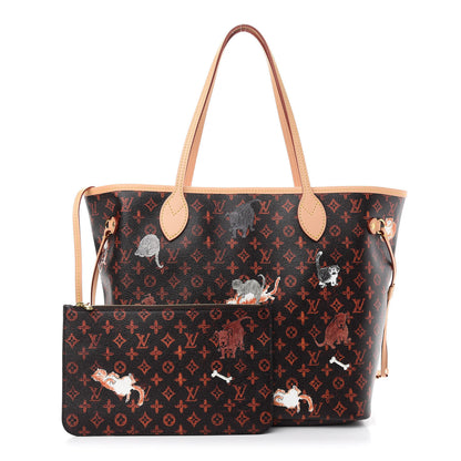 Louis Vuitton Catogram Neverfull MM Marron 1 of 10