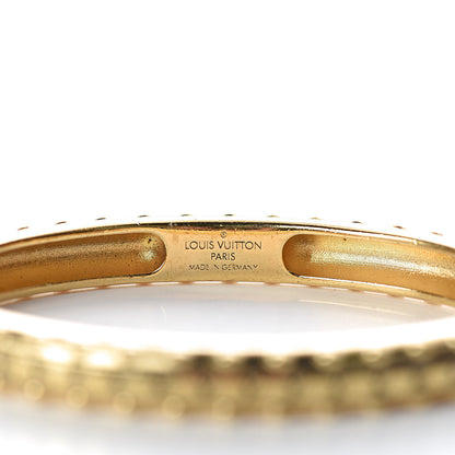 Louis Vuitton Must Have Studs Bangle Bracelet M Gold 4 of 5