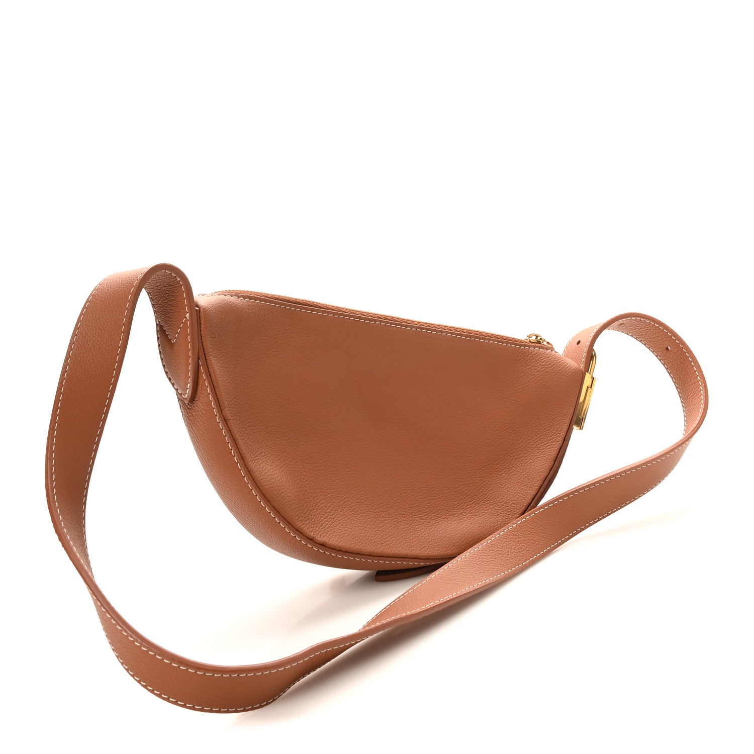 Louis Vuitton Smooth Calfskin Low Key Bumbag Cognac 3 of 10