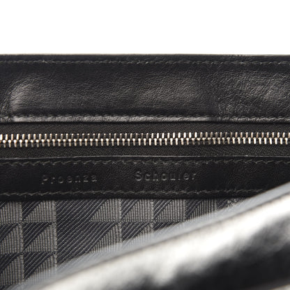 Proenza Schouler Metallic Lambskin PS1 Tiny Satchel Silver 8 of 13