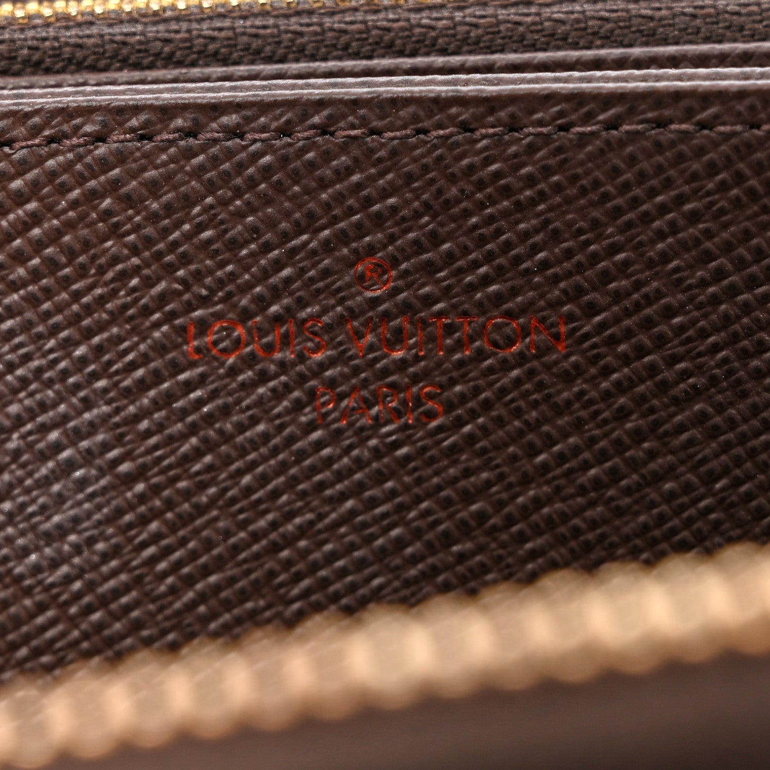 Louis Vuitton Damier Ebene Zippy Wallet 6 of 8
