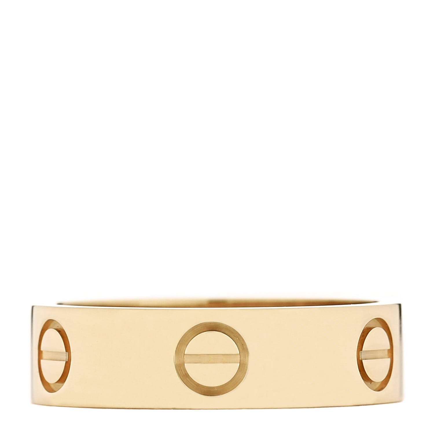 Cartier 18K Yellow Gold 5.5mm LOVE Ring 56 7.75 3 of 5