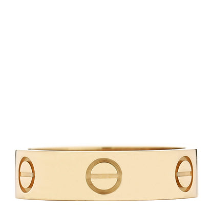Cartier 18K Yellow Gold 5.5mm LOVE Ring 56 7.75 3 of 5