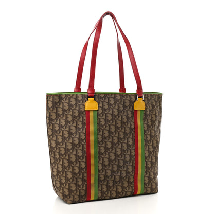 Christian Dior Monogram Rasta Shopping Tote Beige 2 of 9