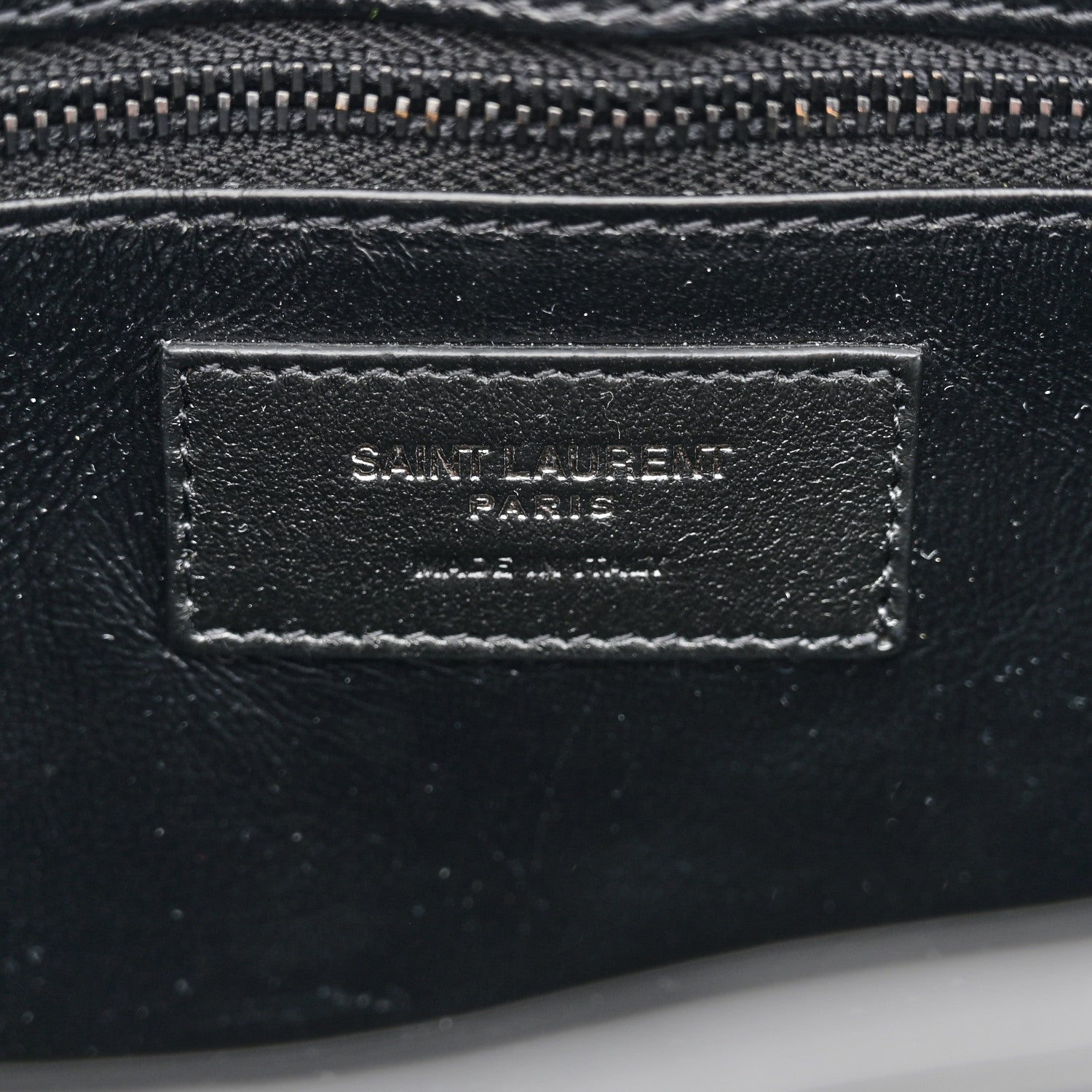 Saint Laurent Patent Le 5 A 7 Monochrome Hobo Black 6 of 11