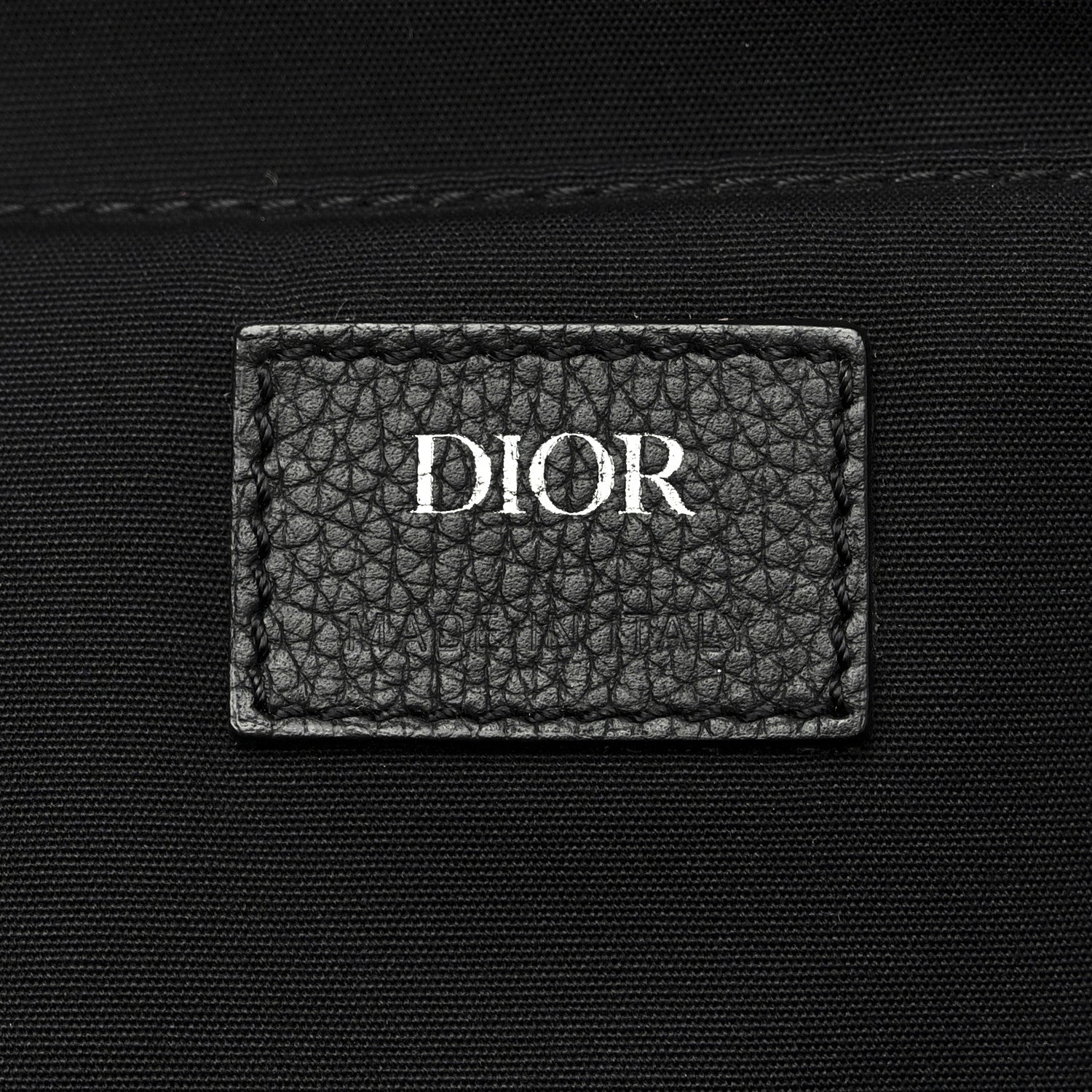 Christian Dior Oblique Calfskin Rider Backpack Beige Black 6 of 12