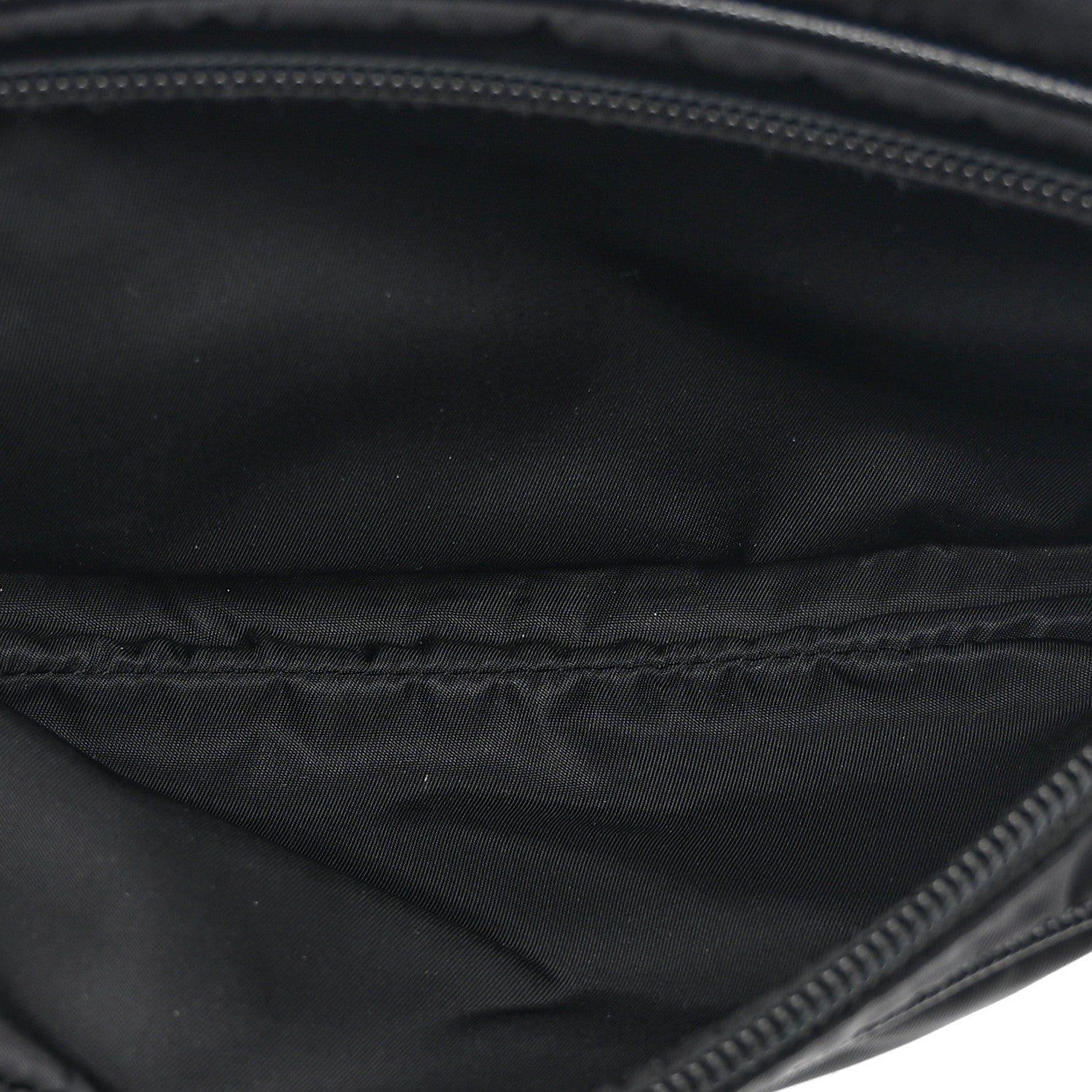Prada Re-Nylon Saffiano Belt Bag L Black 6 of 11