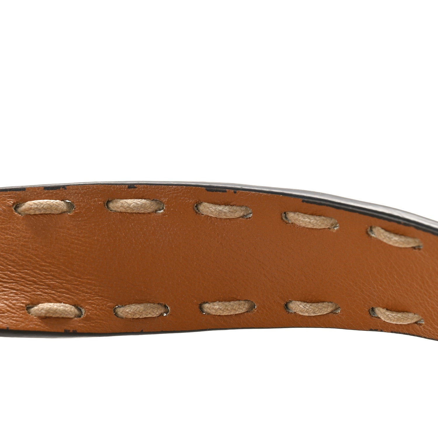 Fendi Suede Macro Stitchings Mini Peekaboo Iconic Satchel Marrone 14 of 14